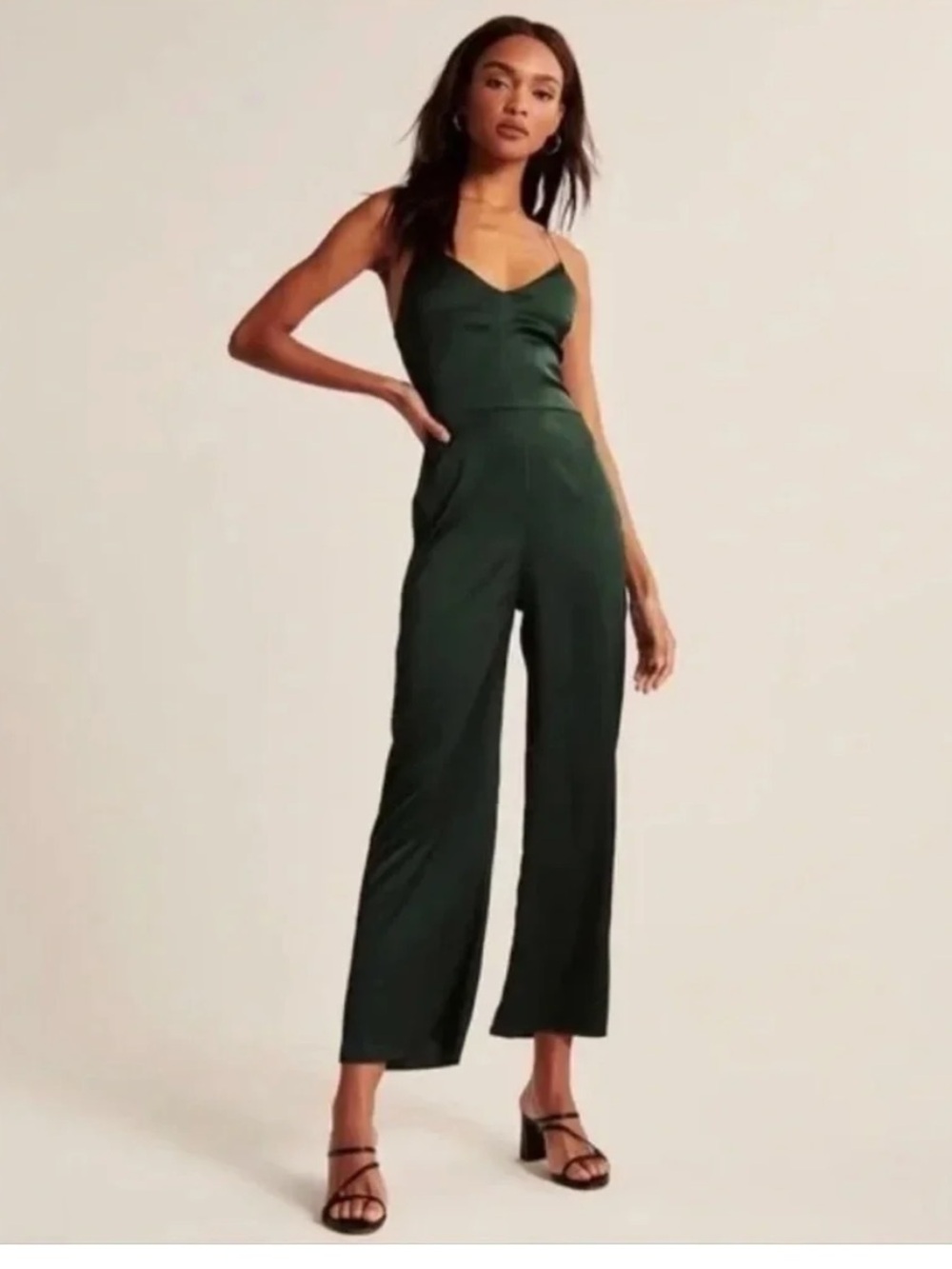 Abercrombie & Fitch Satin Jumpsuit
